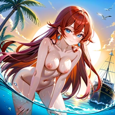 Sexy girl on the beach. Image #709