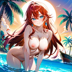 Sexy girl on the beach. Image #713