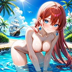 Sexy girl on the beach. Image #717