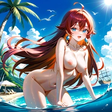 Sexy girl on the beach. Image #729