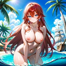 Sexy girl on the beach #73