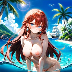 Sexy girl on the beach. Image #731