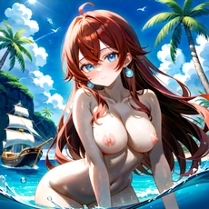 Sexy girl on the beach. Image #734