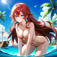 Sexy girl on the beach. Image #742