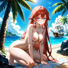 Sexy girl on the beach. Image #756