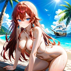 Sexy girl on the beach. Image #778