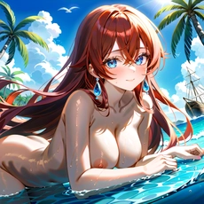 Sexy girl on the beach. Image #789