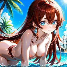 Sexy girl on the beach. Image #803