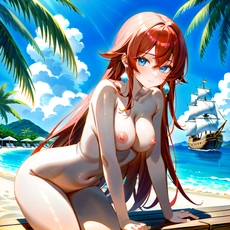 Sexy girl on the beach. Image #816