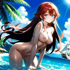 Sexy girl on the beach. Image #823