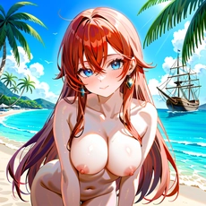 Sexy girl on the beach. Image #835