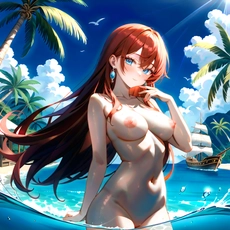 Sexy girl on the beach. Image #861