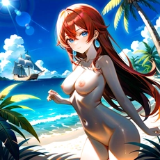 Sexy girl on the beach #88