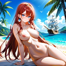 Sexy girl on the beach. Image #889