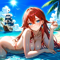 Sexy girl on the beach. Image #966