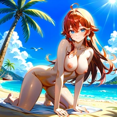 Sexy girl on the beach. Image #1051