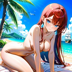 Sexy girl on the beach. Image #1112
