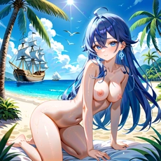 Sexy girl on the beach. Image #1478