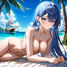 Sexy girl on the beach. Image #1483