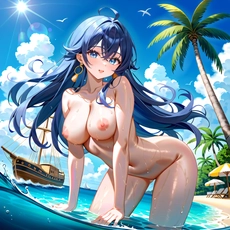 Sexy girl on the beach. Image #1496