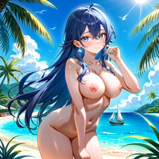Sexy girl on the beach. Image #1501