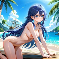 Sexy girl on the beach. Image #1570