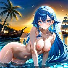 Sexy girl on the beach. Image #1603