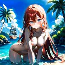 Sexy girl on the beach. Image #1661