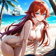 Sexy girl on the beach. Image #1665