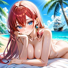 Sexy girl on the beach. Image #1753