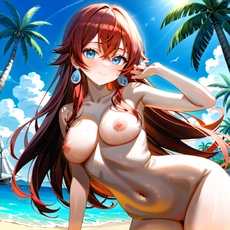 Sexy girl on the beach. Image #1771