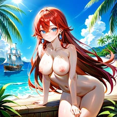 Sexy girl on the beach. Image #1779