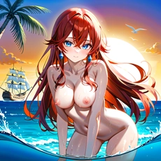 Sexy girl on the beach. Image #1840