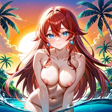 Sexy girl on the beach. Image #1845