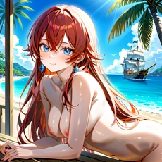 Sexy girl on the beach. Image #1879