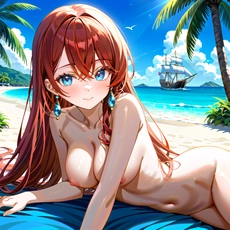 Sexy girl on the beach. Image #1947